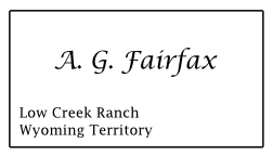 Calling Card Calling Card